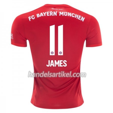 FC Bayern München James Rodriguez 11 Heim Trikotsatz 2019/20